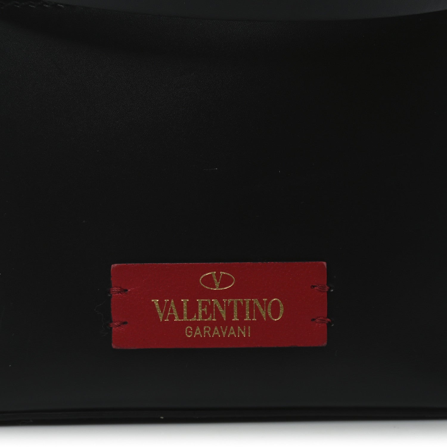 Valentino Garavani Calfskin Vlogo Walk Bucket Bag Black 6 of 9