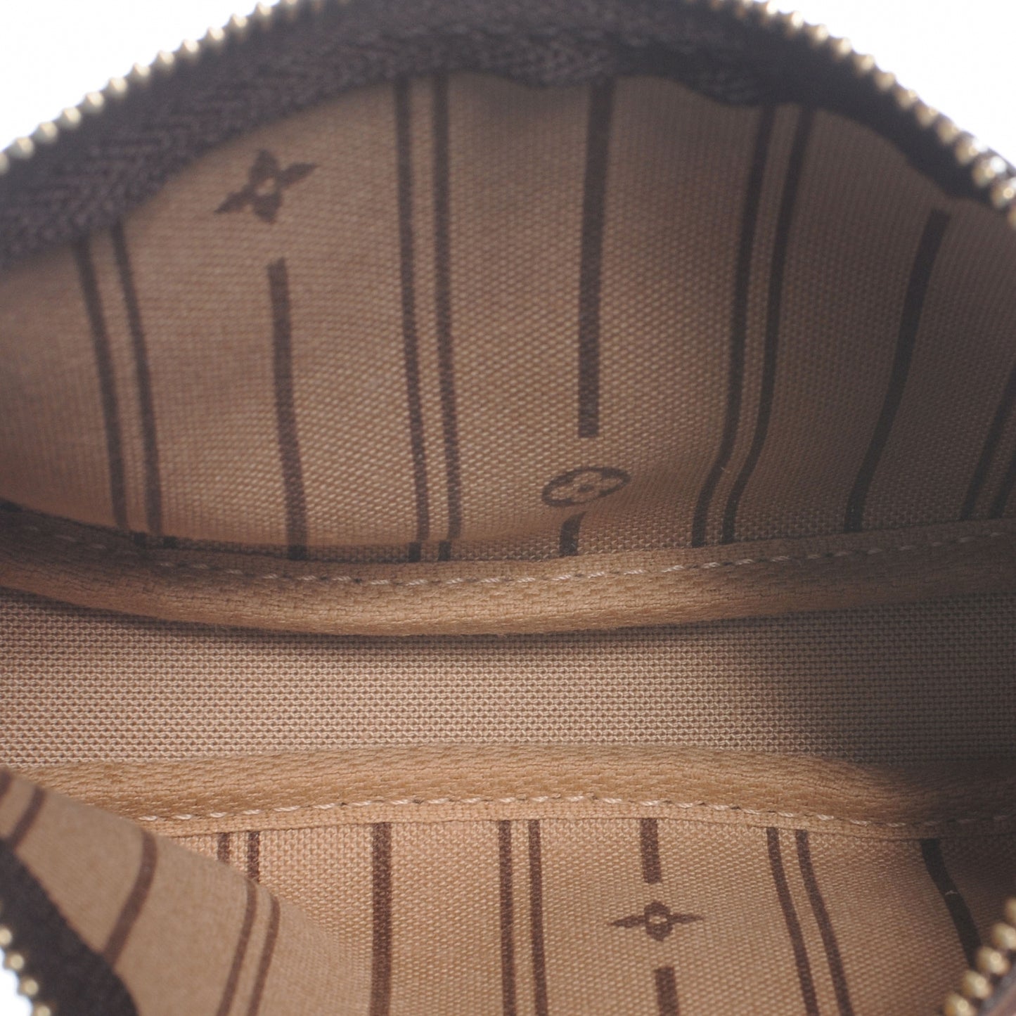 Monogram Complice Trunks and Bags Mini Pochette Accessories Beige