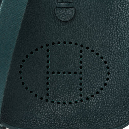 Hermes Taurillon Clemence Amazone Evelyne TPM Vert Cypress 8 of 11