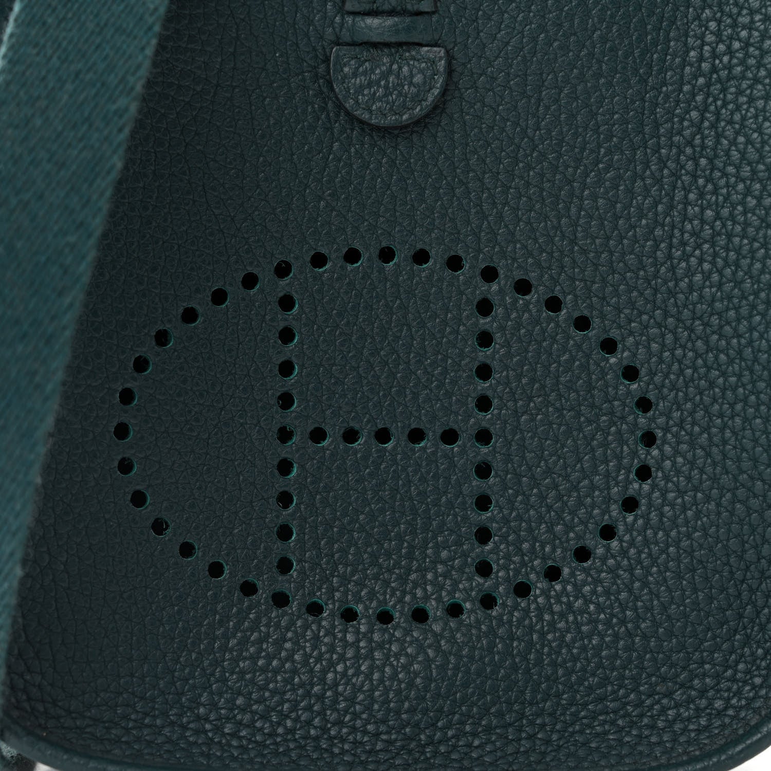 Hermes Taurillon Clemence Amazone Evelyne TPM Vert Cypress 8 of 10