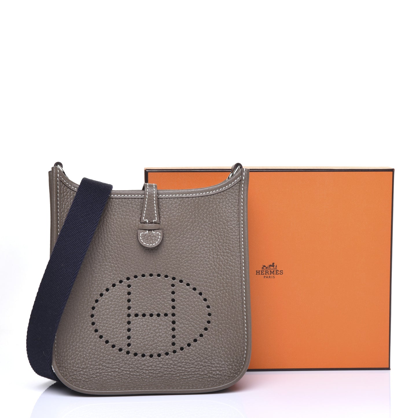 Taurillon Clemence Amazone Evelyne TPM Etoupe Bleu Indigo