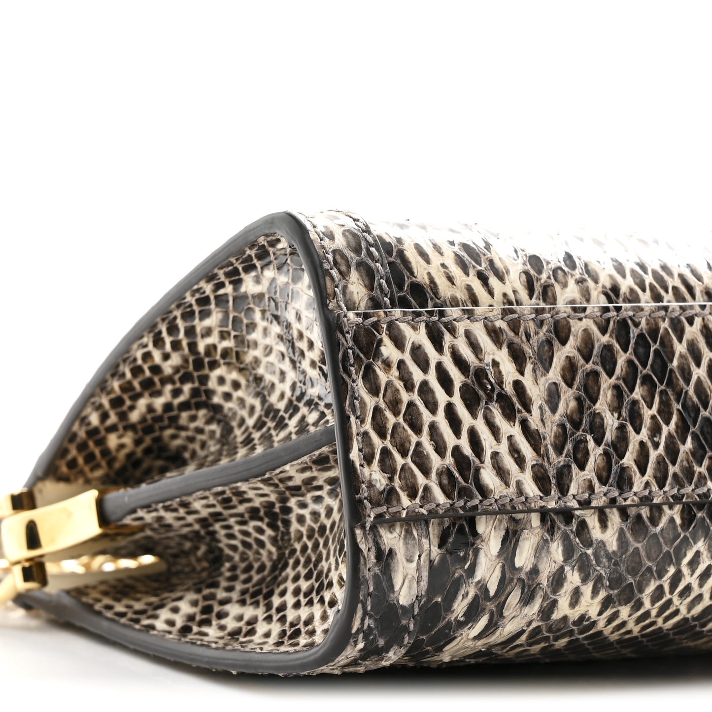 Snakeskin GG Small Ophidia Chain Shoulder Bag Roccia