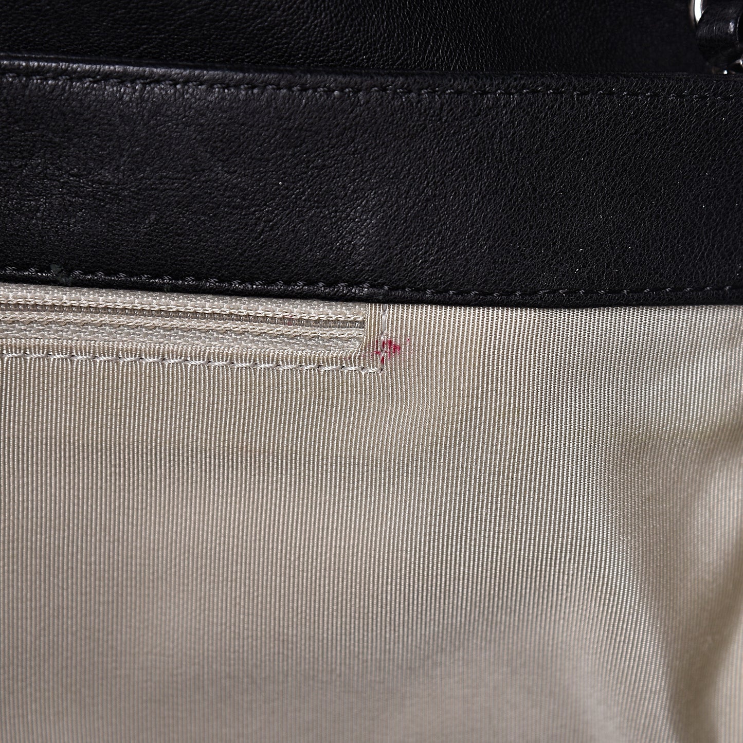 Washed Lambskin Quilted Maxi Chain Around Flap Black