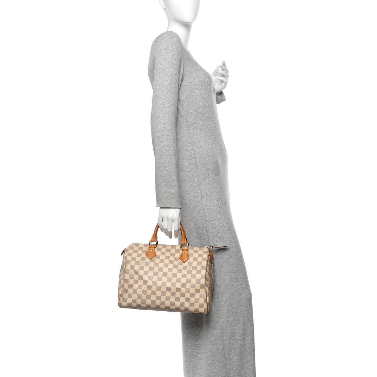 Louis Vuitton Damier Azur Speedy 30 2 of 10