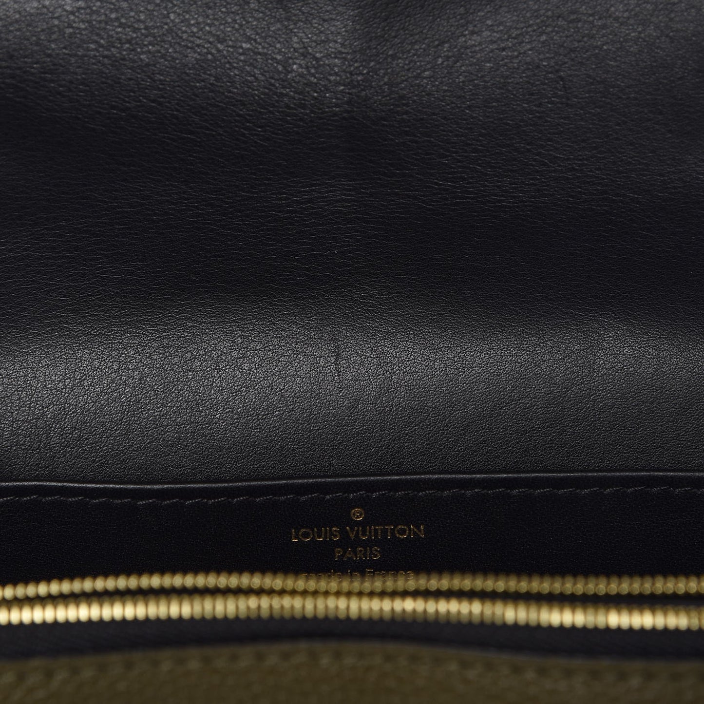 Grained Calfskin Vivienne NM Kaki