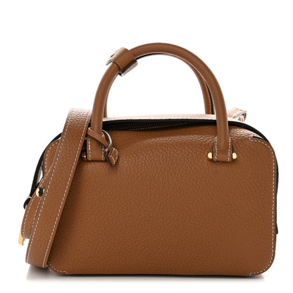 Delvaux Taurillon Soft Nano Cool Box Satchel Vegetal Ivory 1 of 10