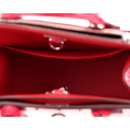 Louis Vuitton Alligator Mini City Steamer Red 5 of 10