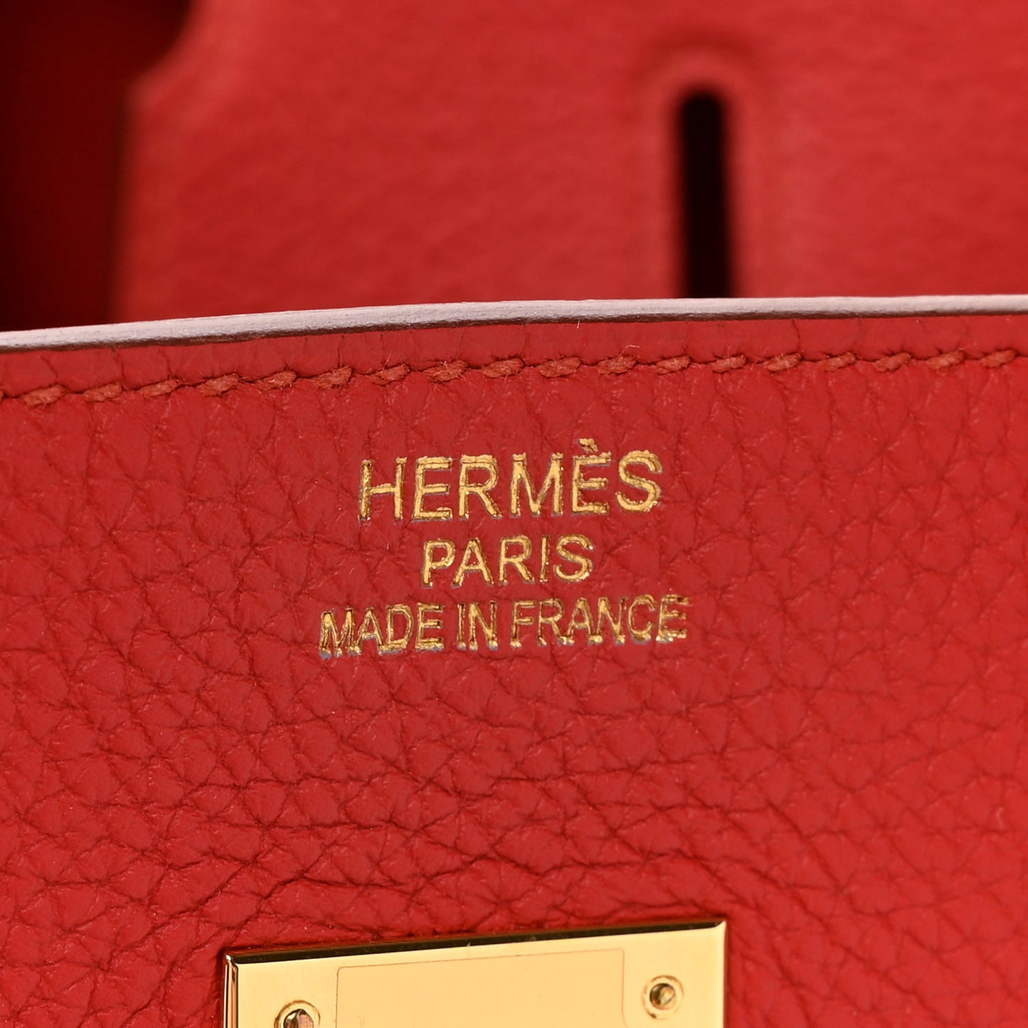 Togo BIRKIN 35 Vermillion