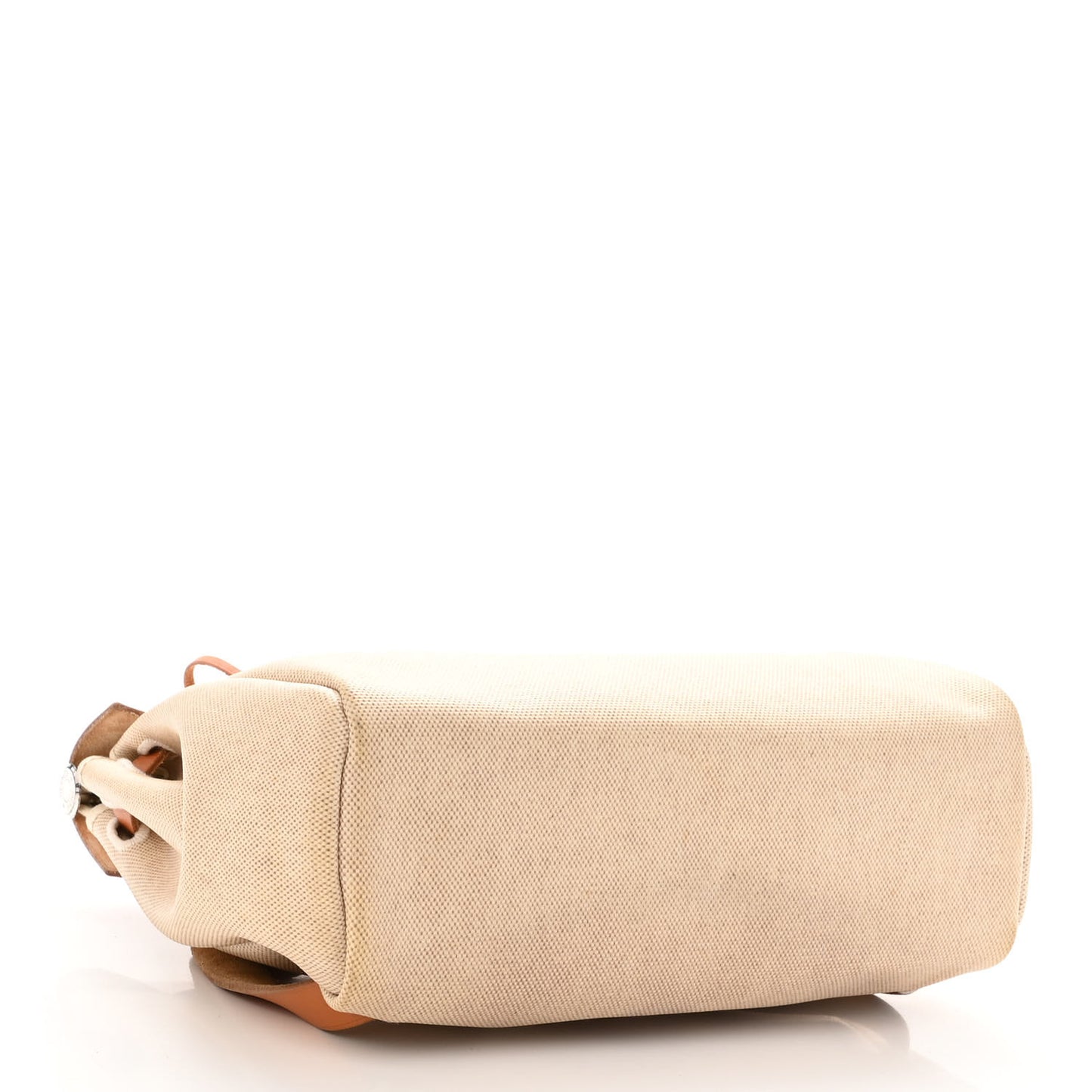 Toile Vache Calfskin Herbag 30 PM Backpack Natural