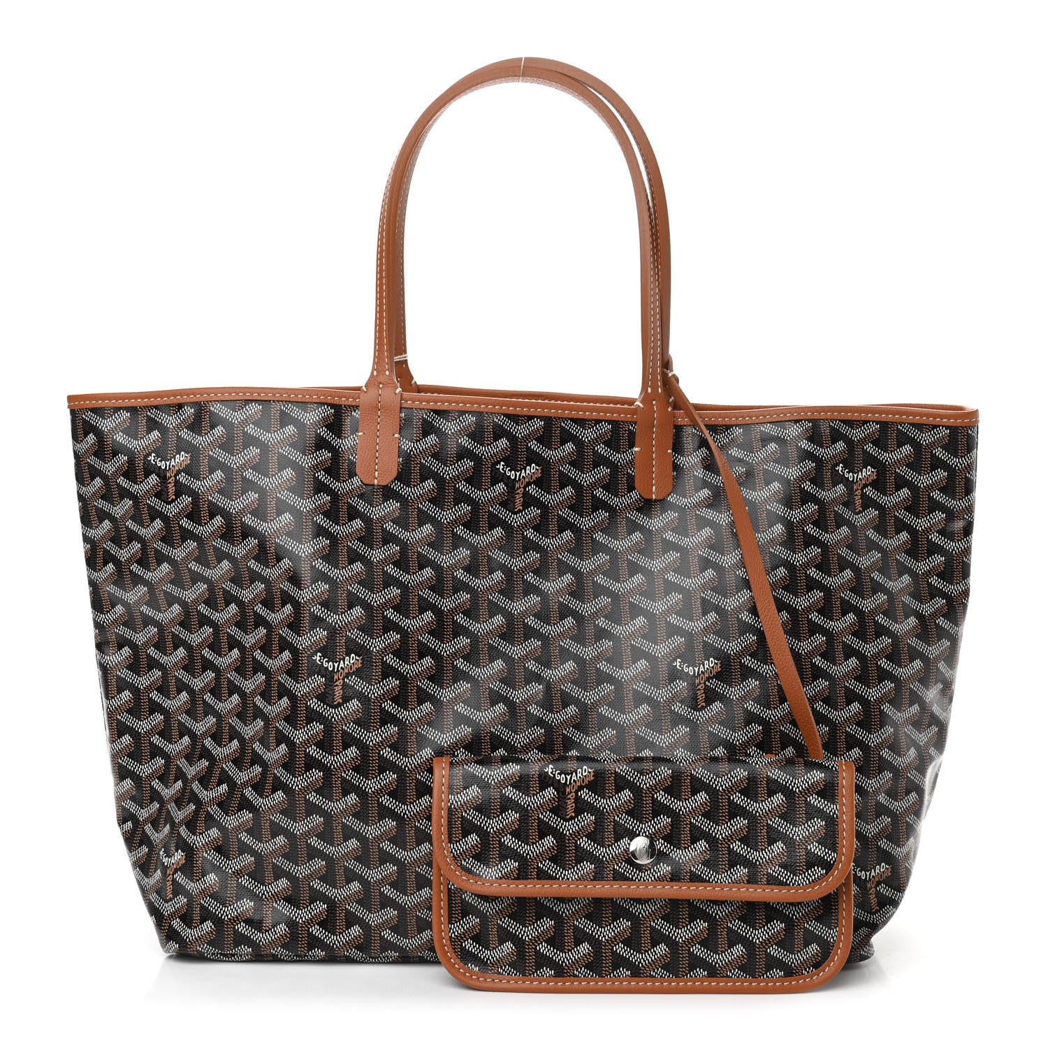 Goyard Goyardine Saint Louis PM Black Gold 1 of 10