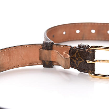 Louis Vuitton Monogram Pochette Solo Belt 95 38 14 of 15