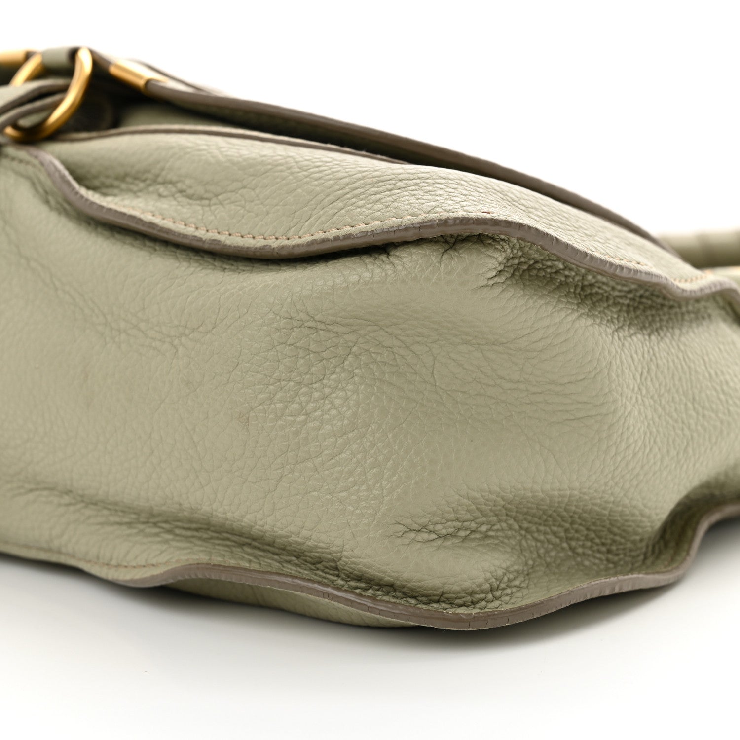 Chloe Calfskin Medium Marcie Satchel Baobab Green 10 of 13