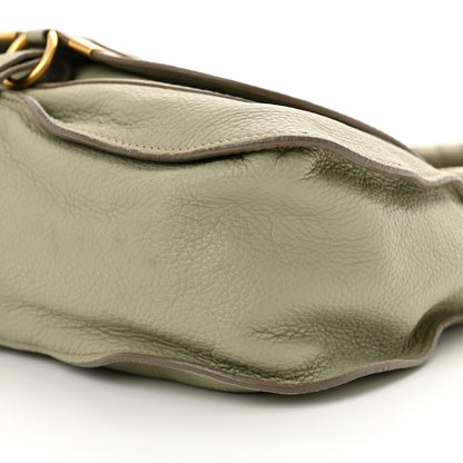 Chloe Calfskin Medium Marcie Satchel Baobab Green 10 of 13