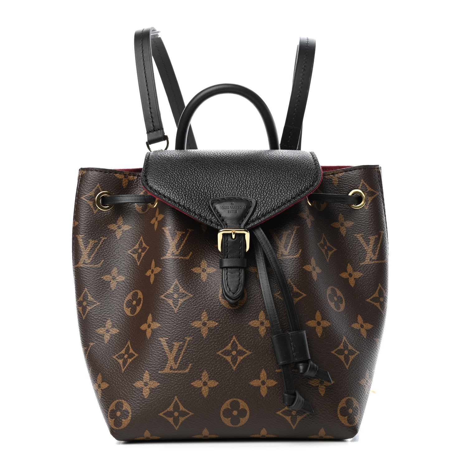 Louis Vuitton Monogram BB Montsouris NM Backpack Black 1 of 4