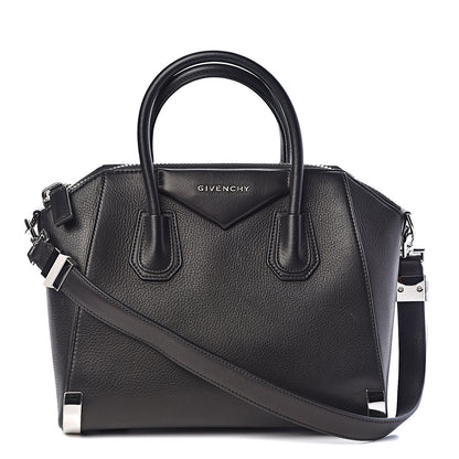 Givenchy Sugar Goatskin Small Metal Corner Antigona Black 1 of 10