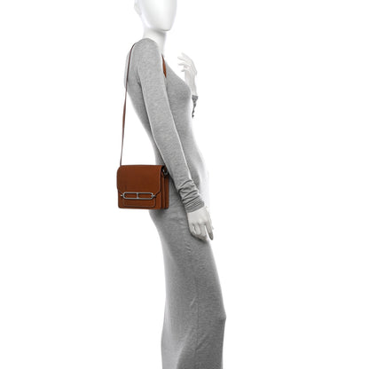Hermes Barenia Faubourg Mini Sac Roulis Fauve 2 of 18