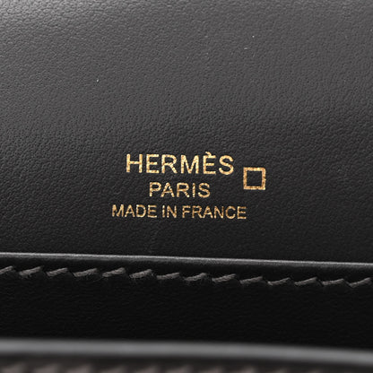 Hermes Matte Alligator Mini Sac Roulis Graphite 6 of 14