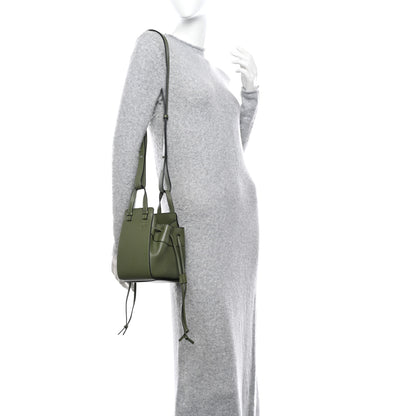 Loewe Calfskin Mini Hammock Shoulder Bag Avocado 2 of 11