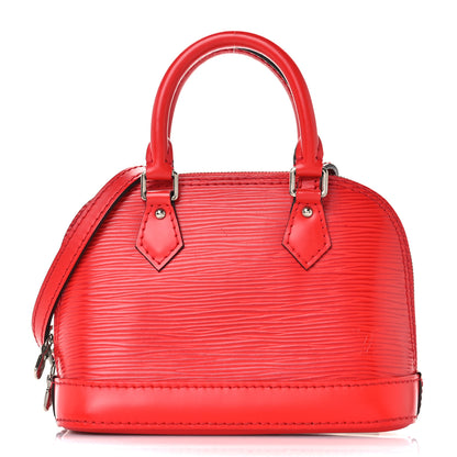 Louis Vuitton Epi Nano Alma Coquelicot 1 of 10