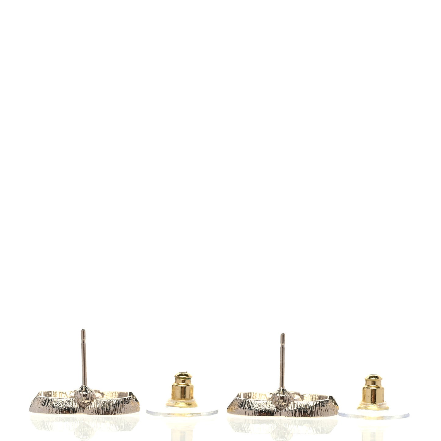 Crystal CC Earrings Gold