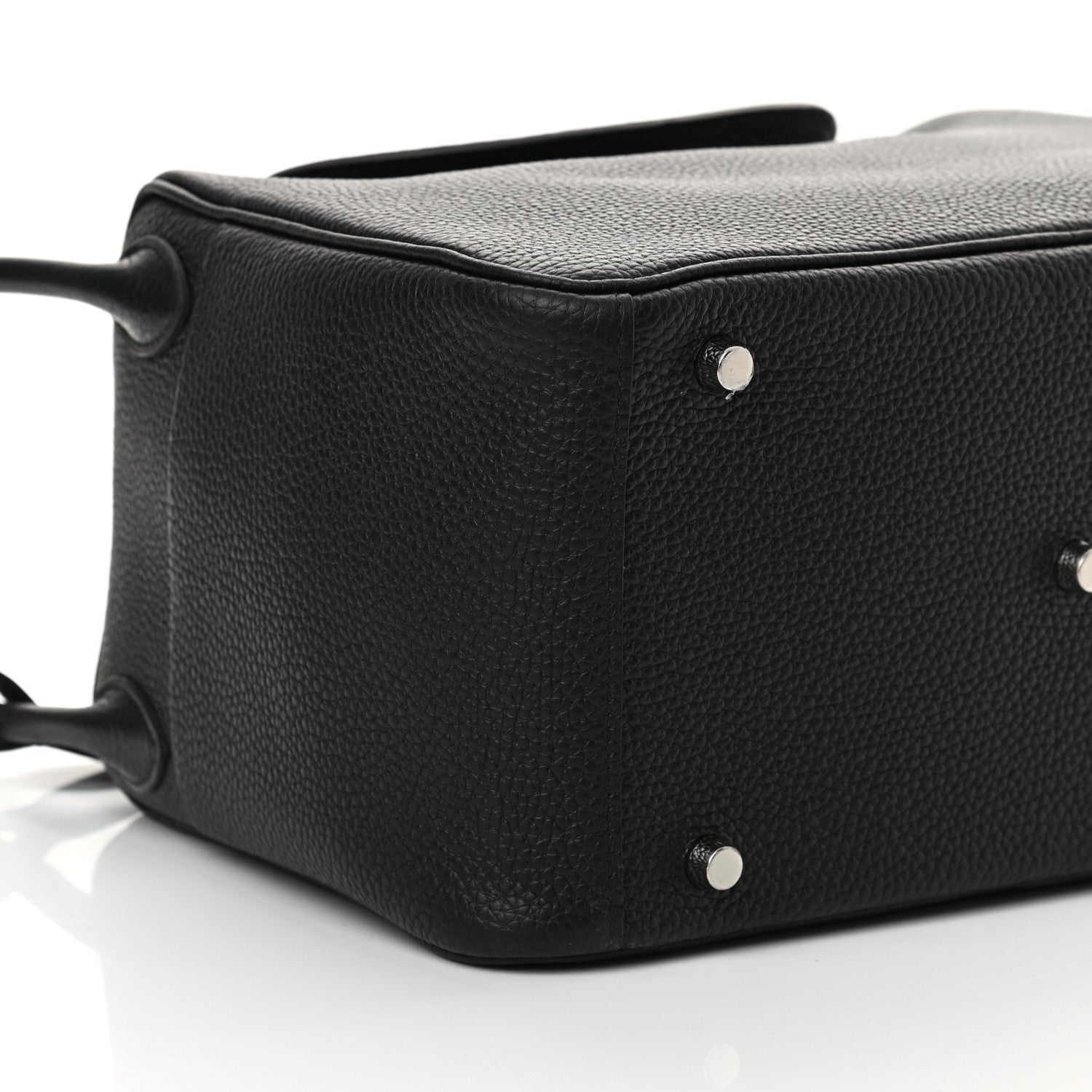 Hermes Taurillon Clemence Lindy 30 Black 10 of 11