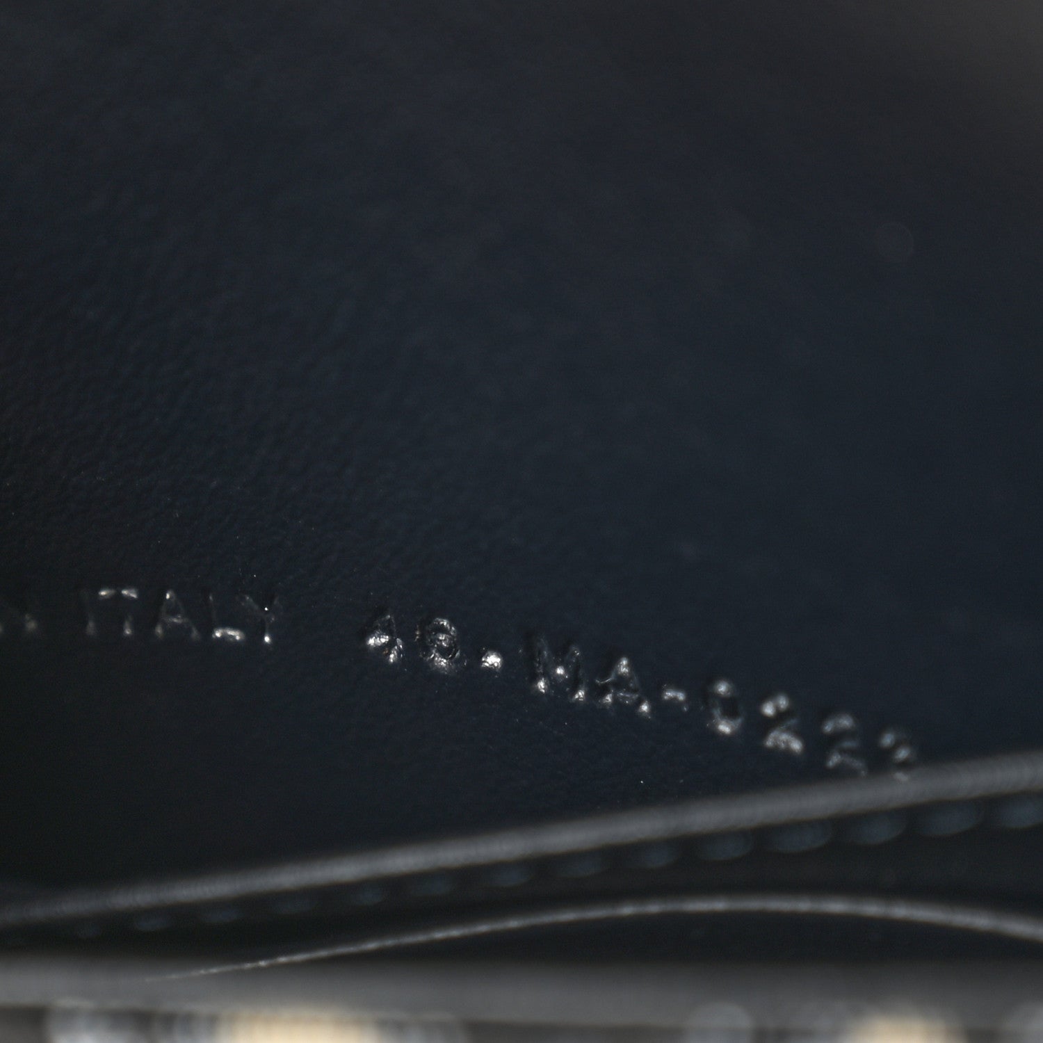 Christian Dior Oblique Saddle Pouch Blue 7 of 8