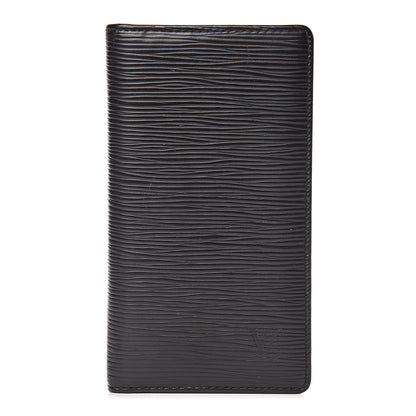 Louis Vuitton Epi Checkbook Cover Black 1 of 9