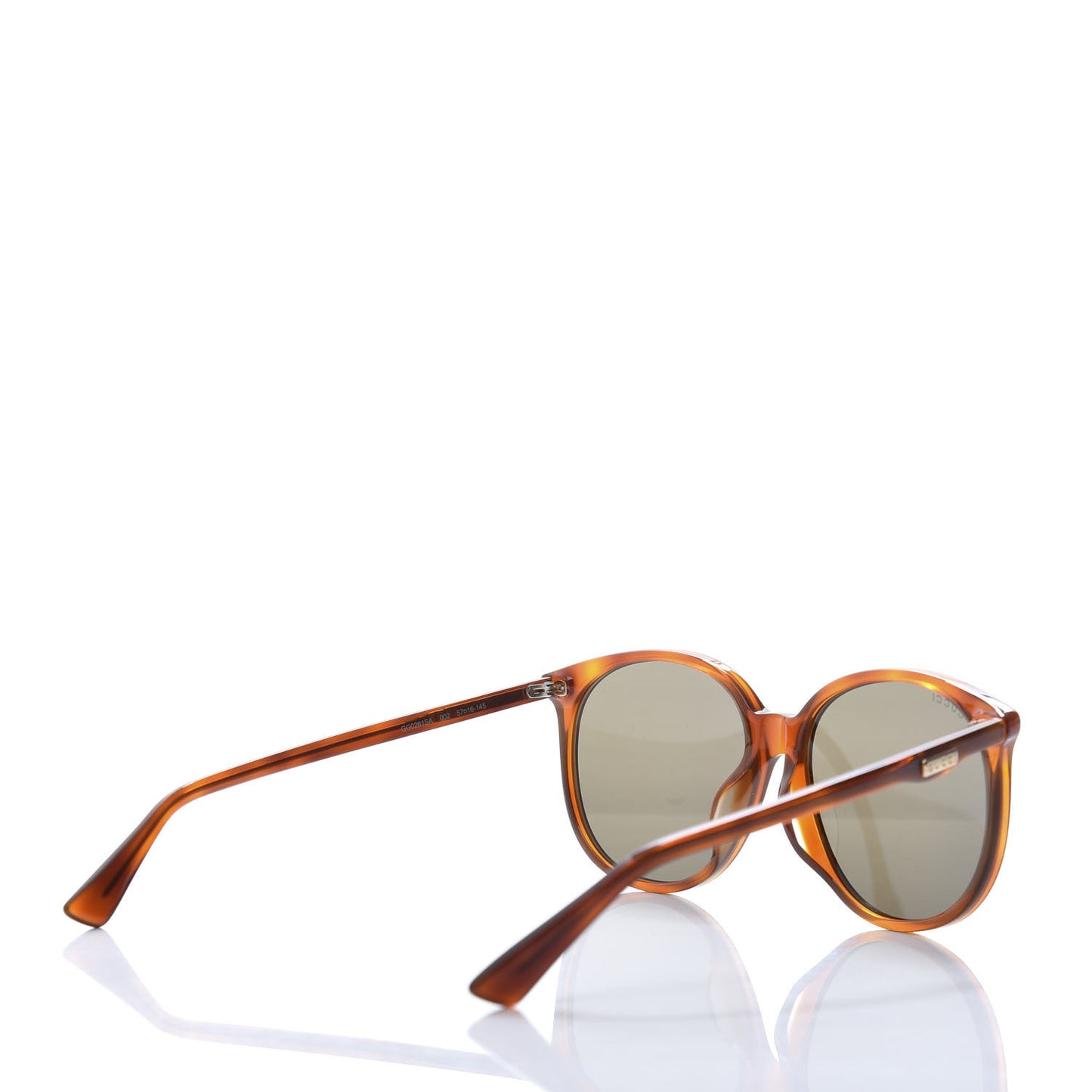 Acetate Frame Sunglasses GG0261SA Havana