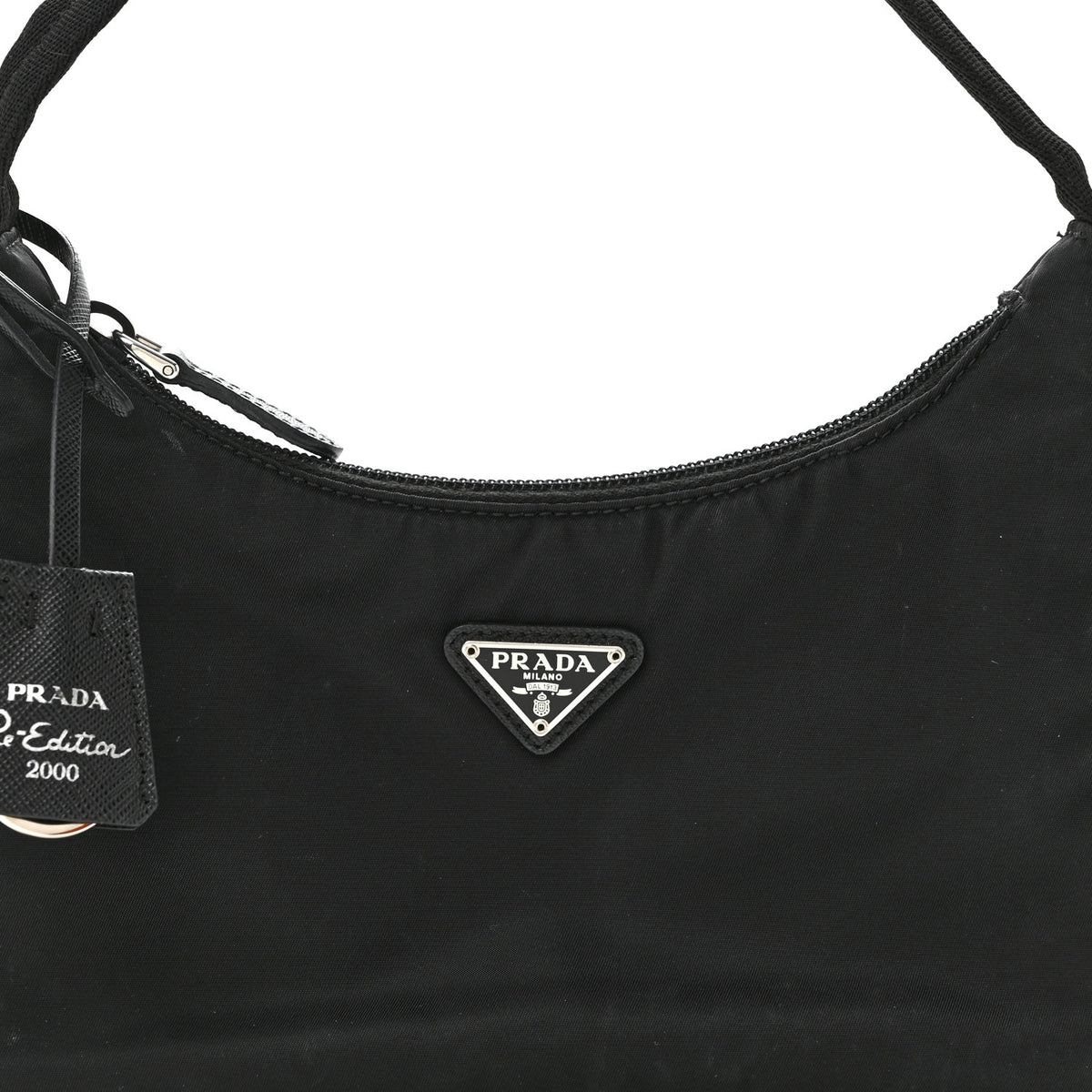 Tessuto Nylon Mini Re-Edition 2000 Bag Black