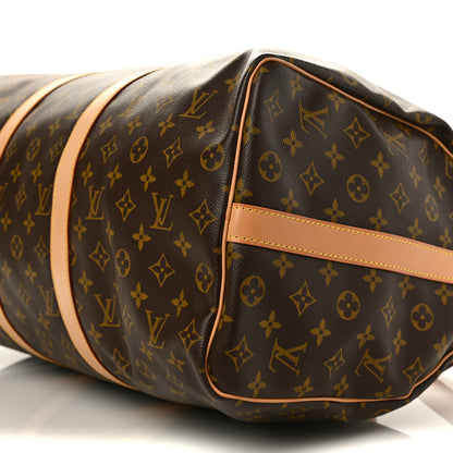 Louis Vuitton Monogram Keepall Bandouliere 50 9 of 10