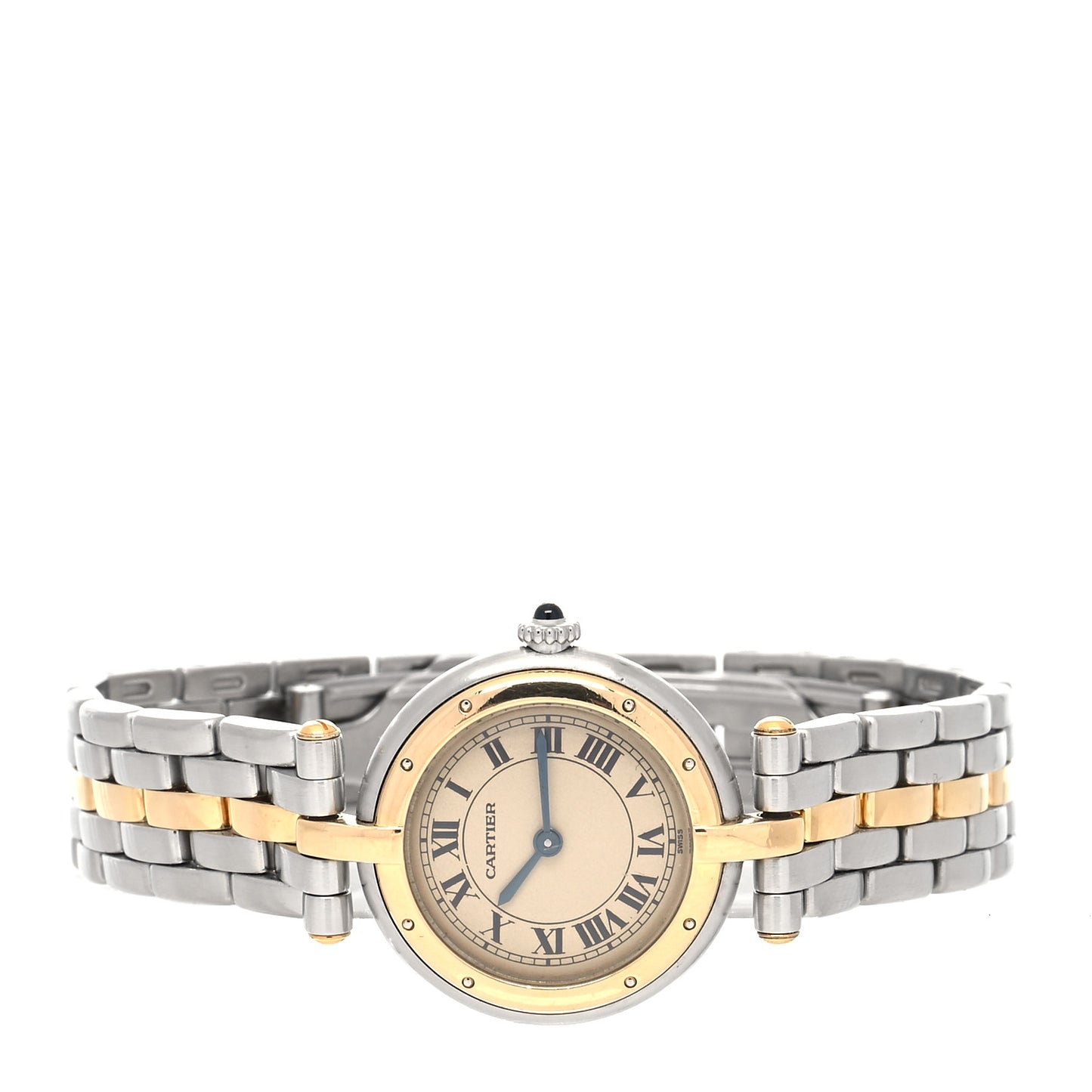 Stainless Steel 18K Yellow Gold 24mm Panthere Vendome Quartz Watch