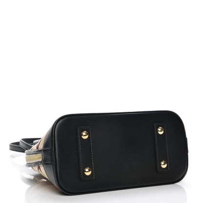 Louis Vuitton Lambskin Malletage Alma BB Natural 4 of 6