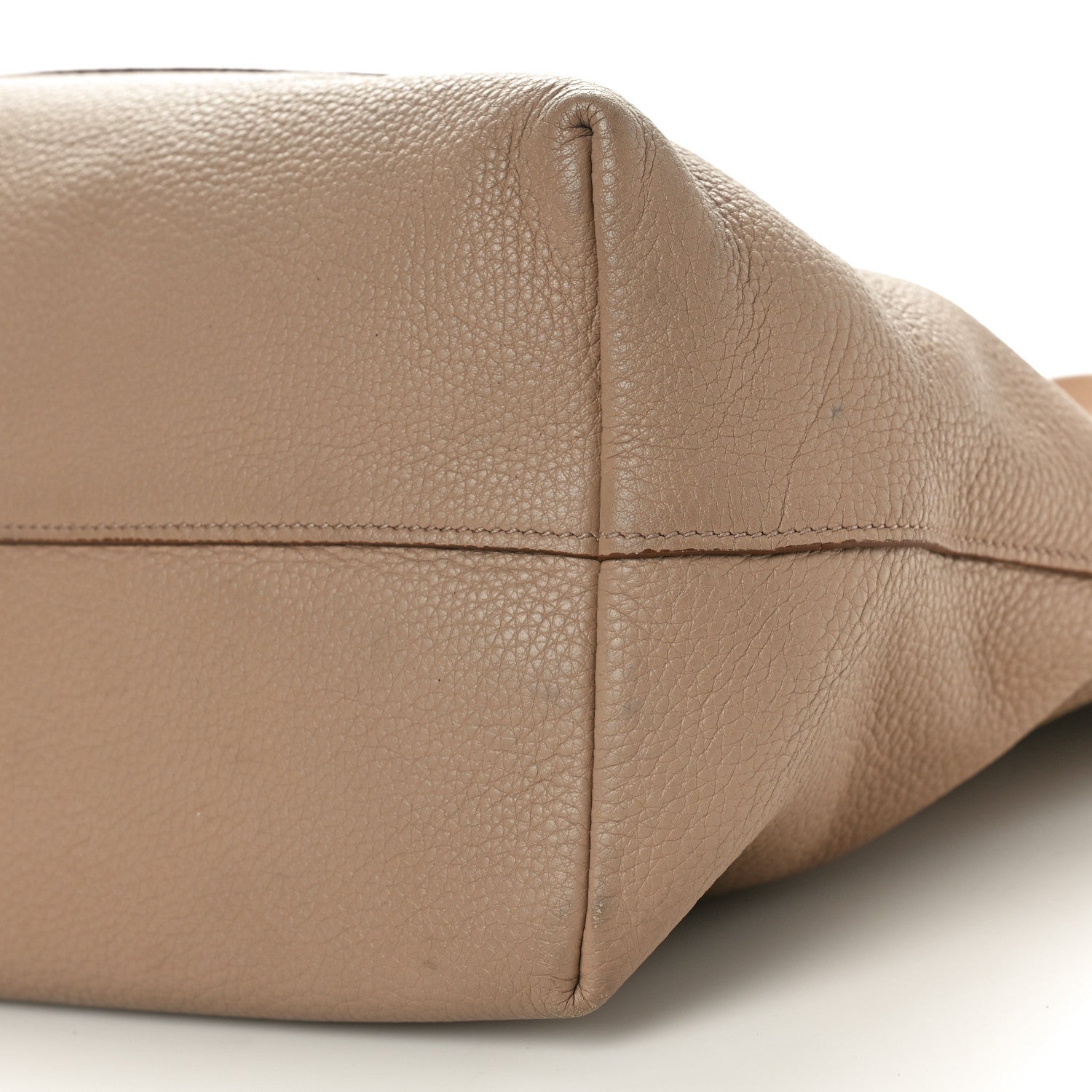 Prada Vitello Daino Pocket Shopping Tote Cammeo 10 of 10