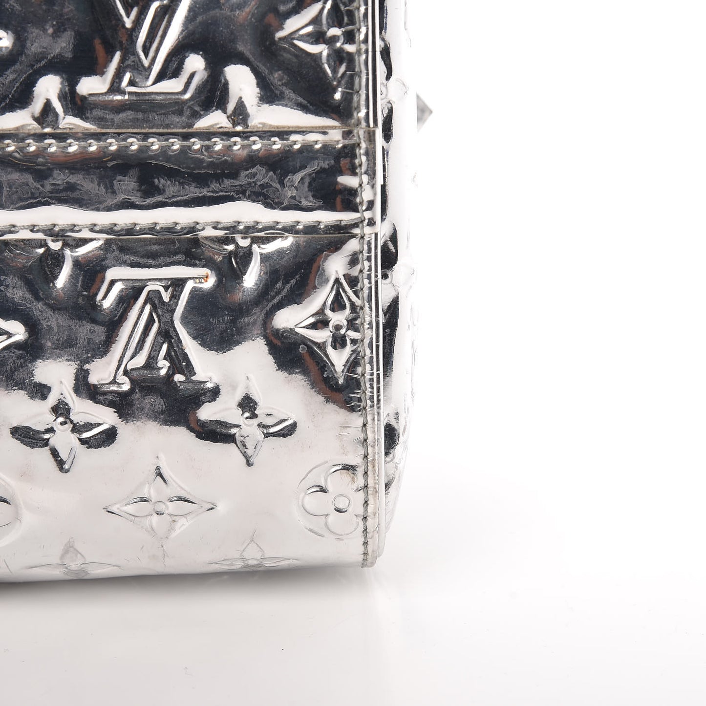 Monogram Miroir Speedy 35 Silver
