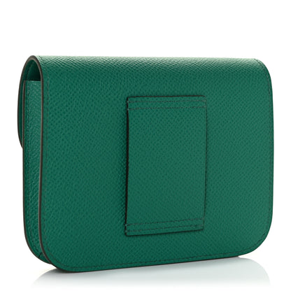 Hermes Epsom Constance Slim Wallet Vert Jade 4 of 11