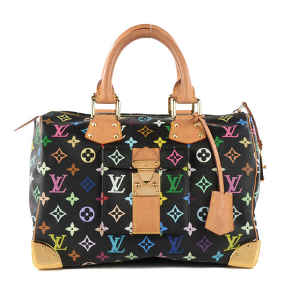 Louis Vuitton Monogram Multicolor Speedy 30 Black 1 of 8