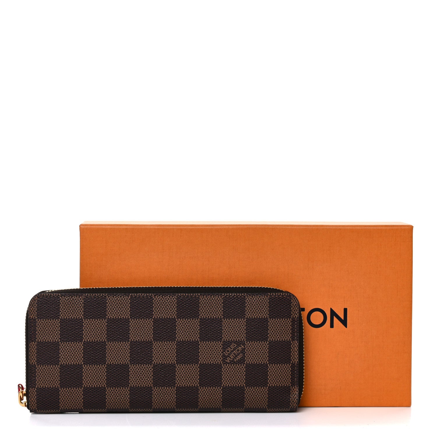 Louis Vuitton Damier Ebene Clemence Wallet 10 of 10