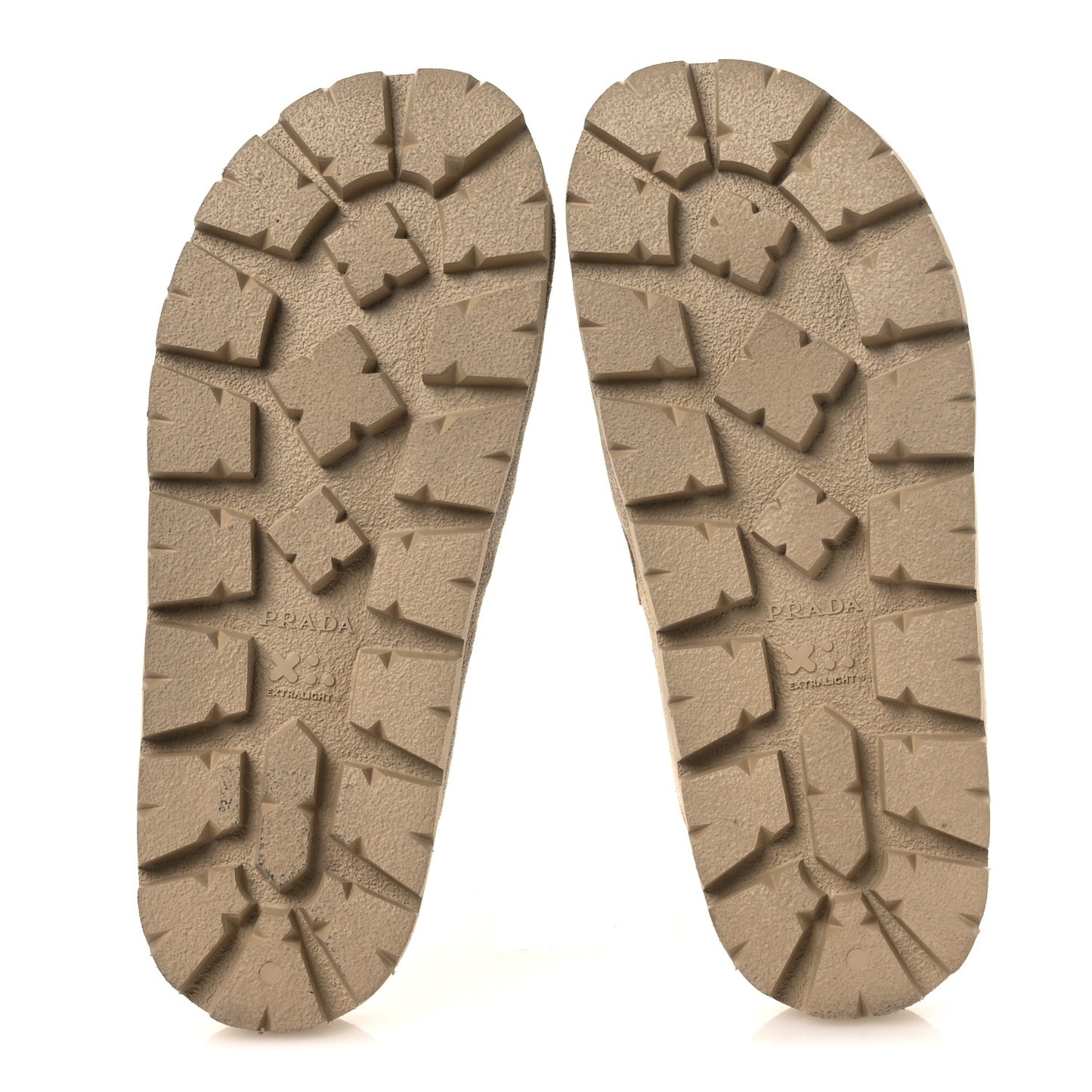 Suede Scamosciato Triangle Logo Mules 36 Deserto