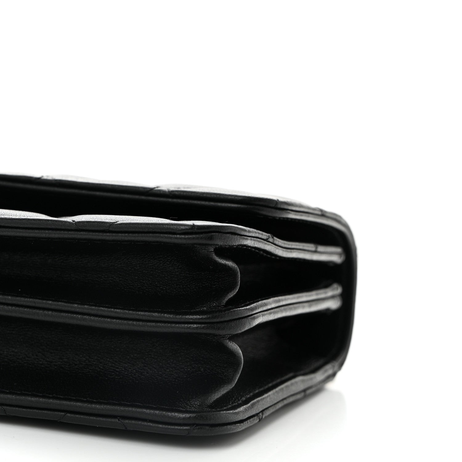 Chanel Lambskin Quilted Trendy CC Dual Handle Clutch With Chain  Black 10 of 10