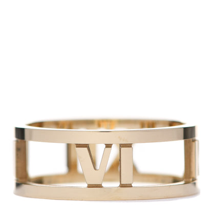 Tiffany 18K Yellow Gold Atlas Open Ring 52 6 1 of 6