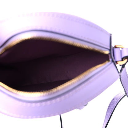 Versace Calfskin La Medusa Round Camera Bag Lilac 5 of 8