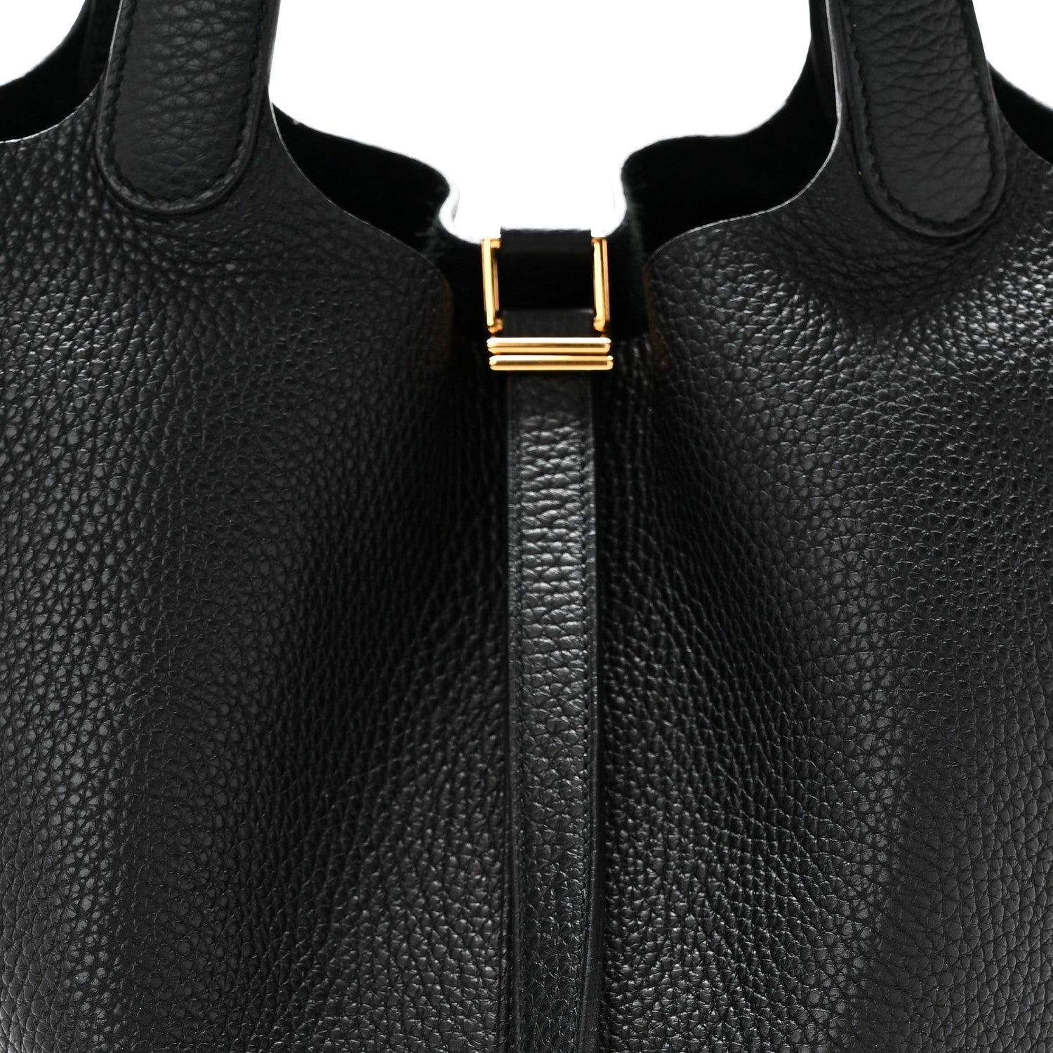 Hermes Taurillon Clemence Picotin Lock 22 MM Black 8 of 10