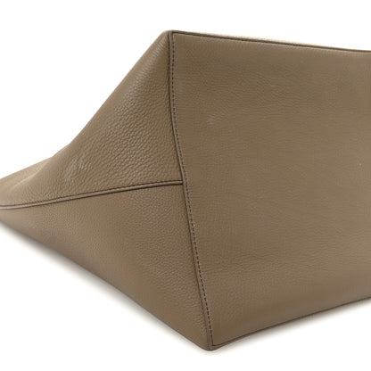 The Row Grained Calfskin Park Tote Three Elephant 9 of 10