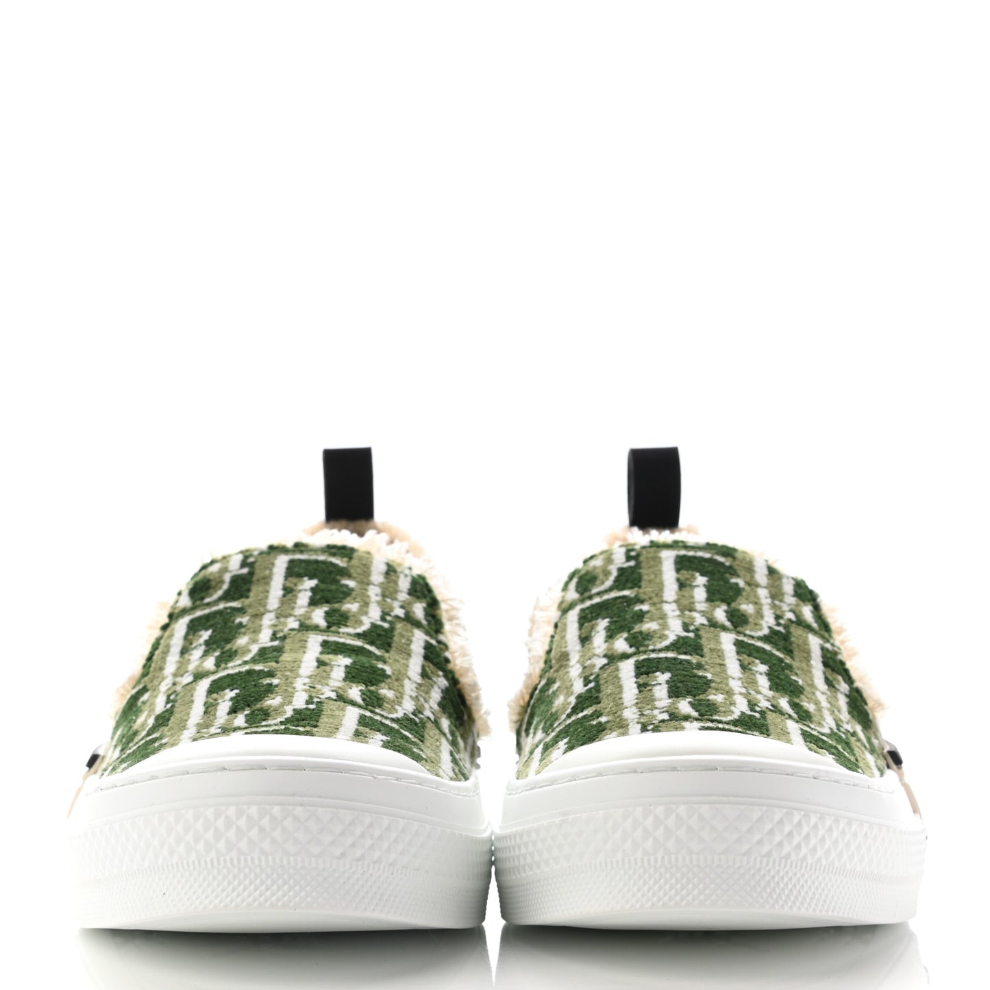 Tapestry Oblique Mens B23 Slip On Sneakers 42 Olive