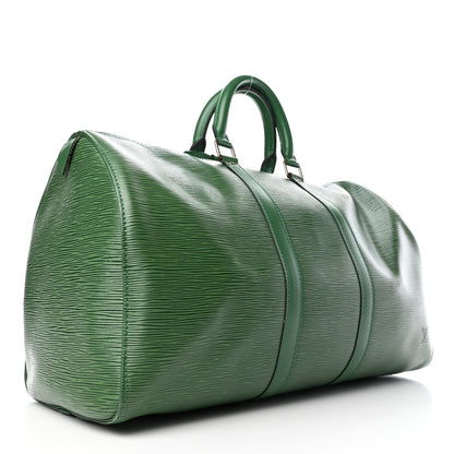 Louis Vuitton Epi Keepall 45 Borneo 2 of 5