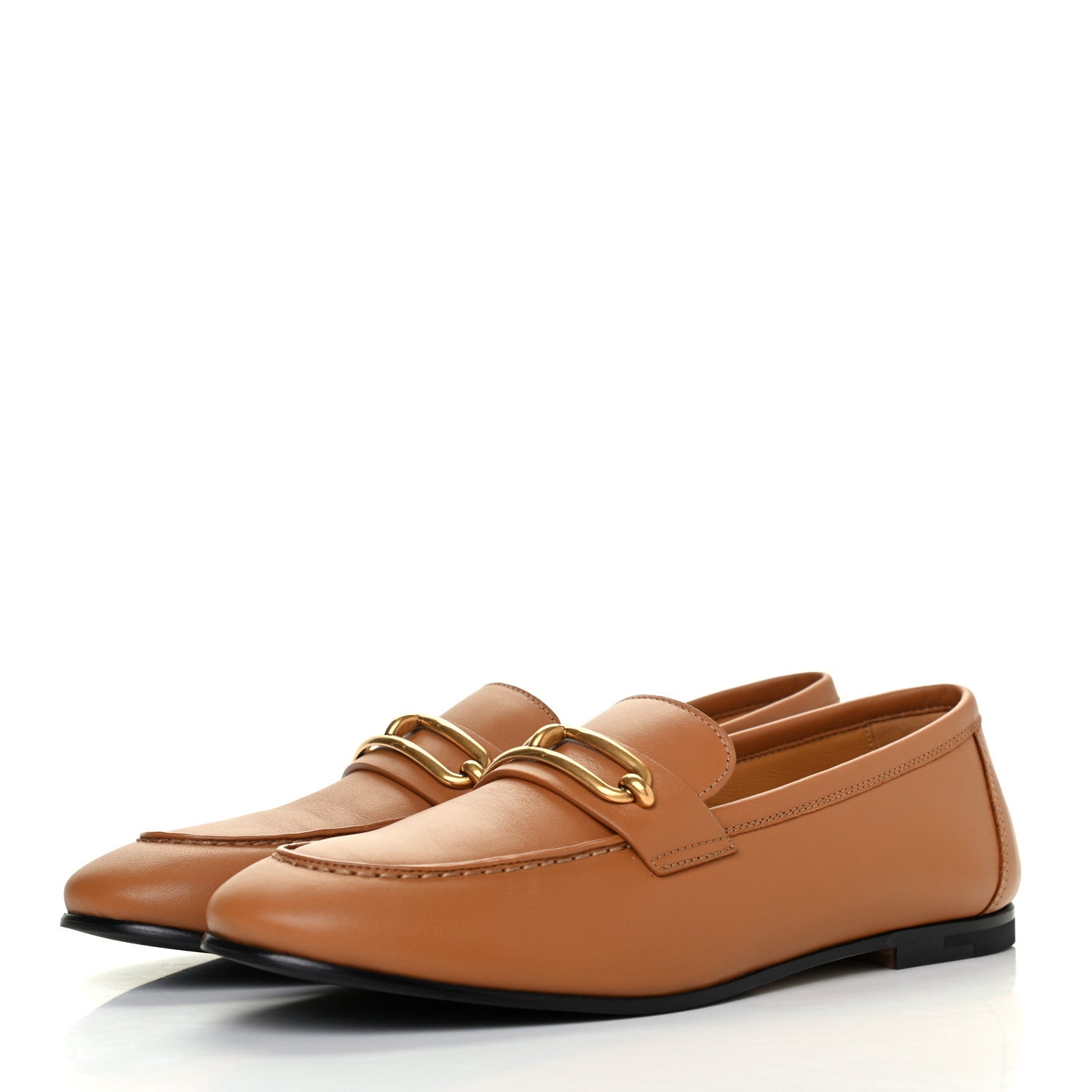 Hermes Calfskin Colette Loafer 38 Beige Dore 3 of 11