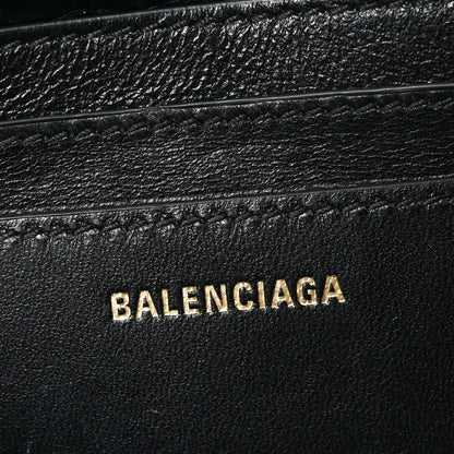 Balenciaga Arena Puffy Monaco Chain Shoulder Bag Black 6 of 10