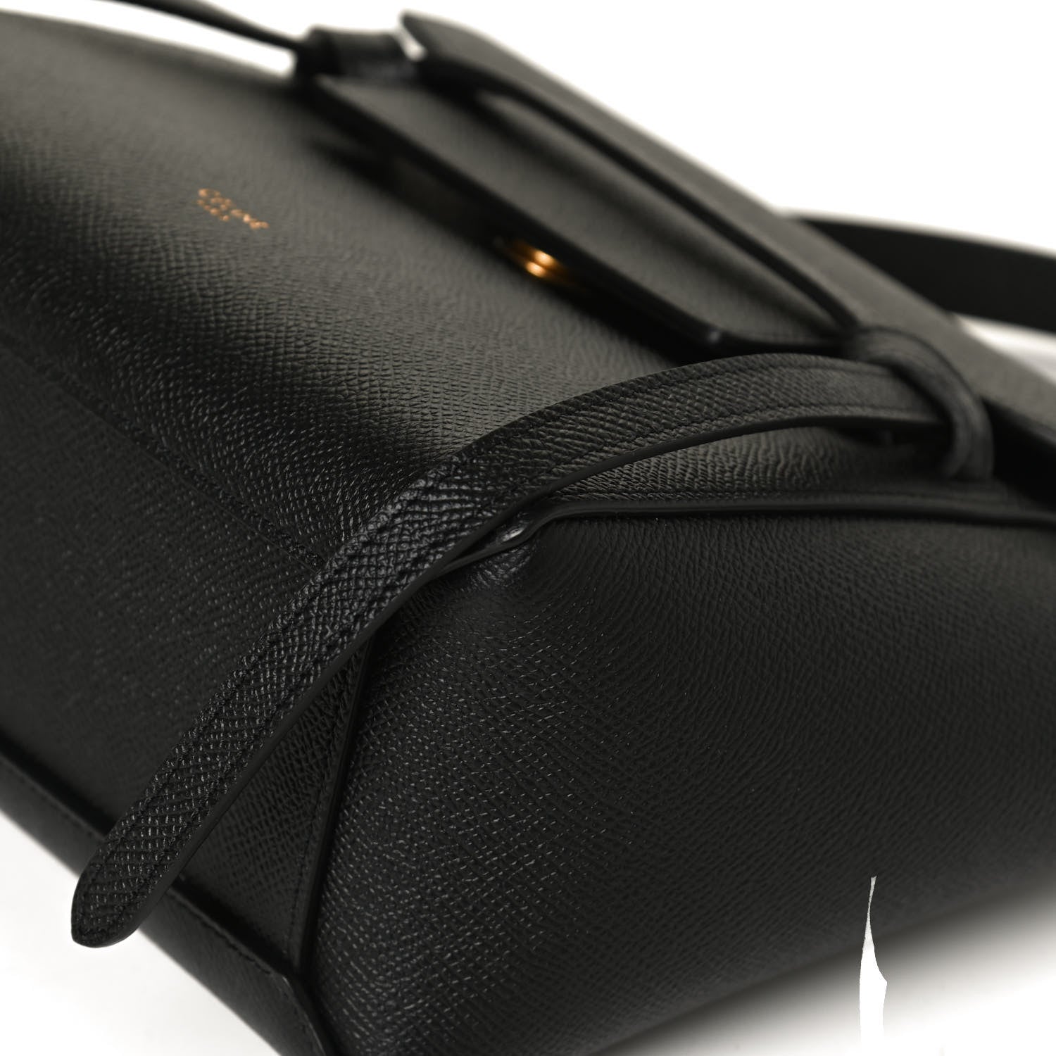 Celine Grained Calfskin Nano Belt Bag Black 11 of 11