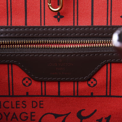 Louis Vuitton Damier Ebene Neverfull GM 5 of 9