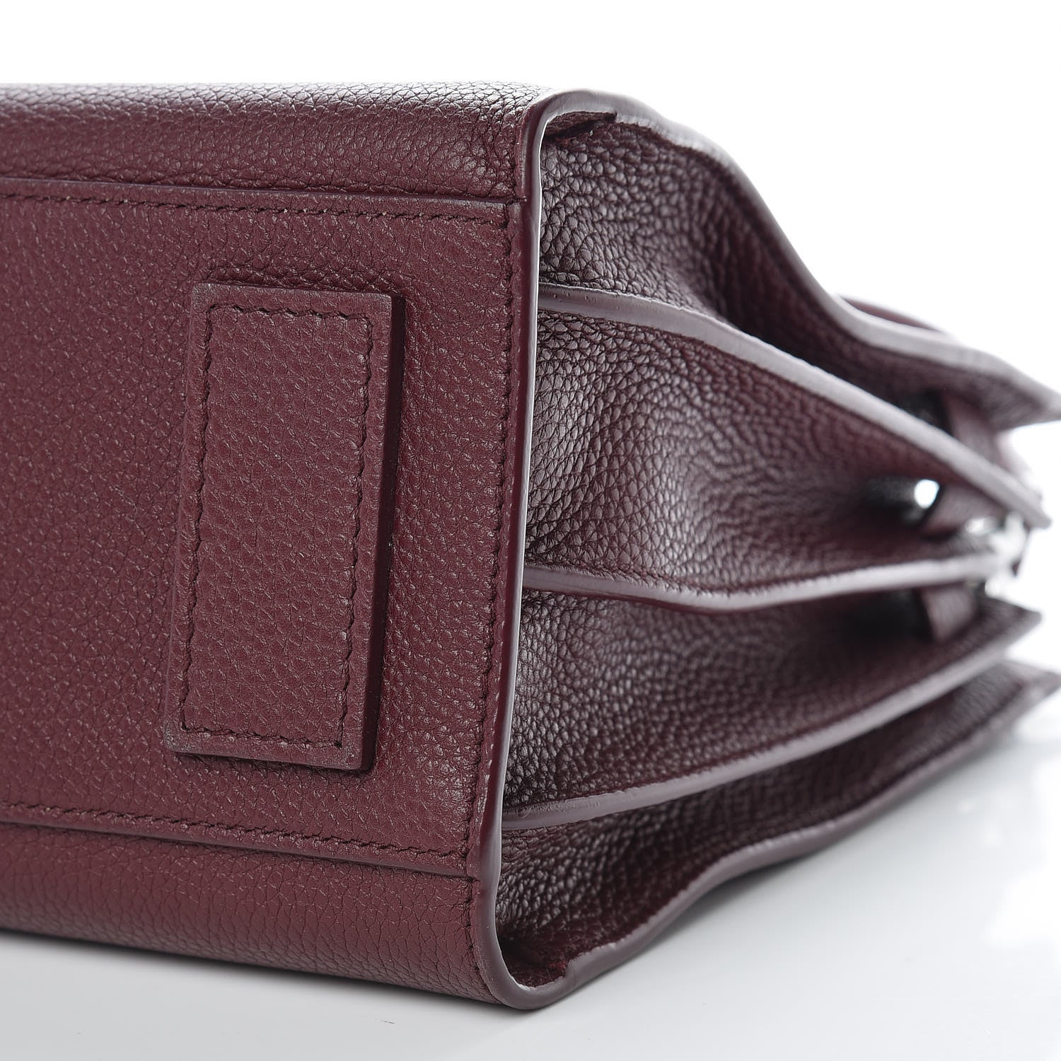 Saint Laurent Grained Calfskin Baby Sac De Jour Souple Rouge Legion 9 of 9